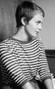 Jean Seberg, the French New Wave goddess Ruth seeks to emulate most of all.