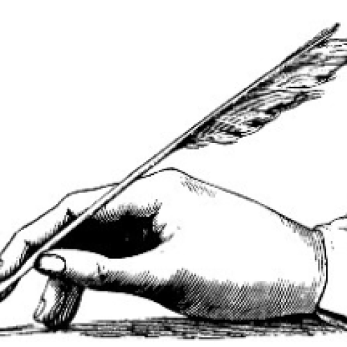 Writers deserve the arthritic, fucked up hands that come with excessive use of a quill pen. 
