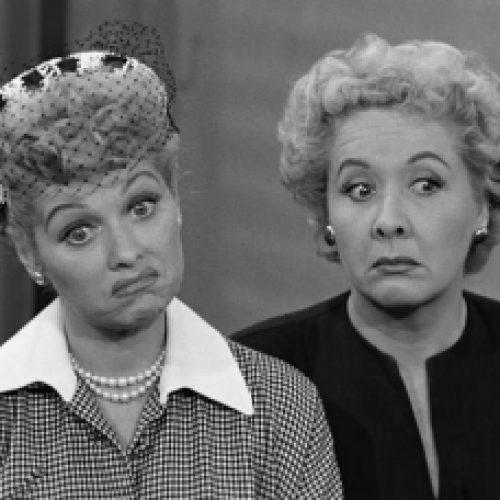 Lucy and Ethel done started the trend.