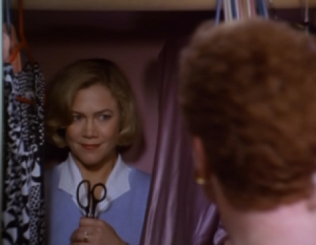 Upping the ante on creepiness: Kathleen Turner in Serial Mom