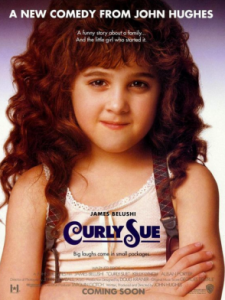 Promotional poster for Curly Sue
