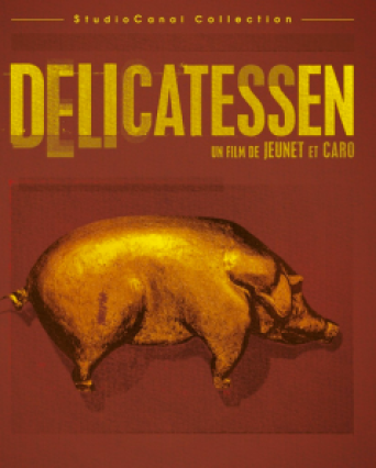 Promotional poster for Delicatessen